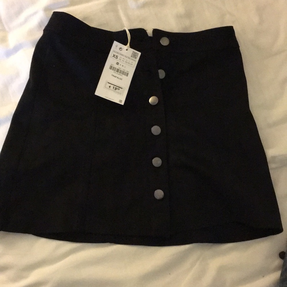 Zara suede skirt